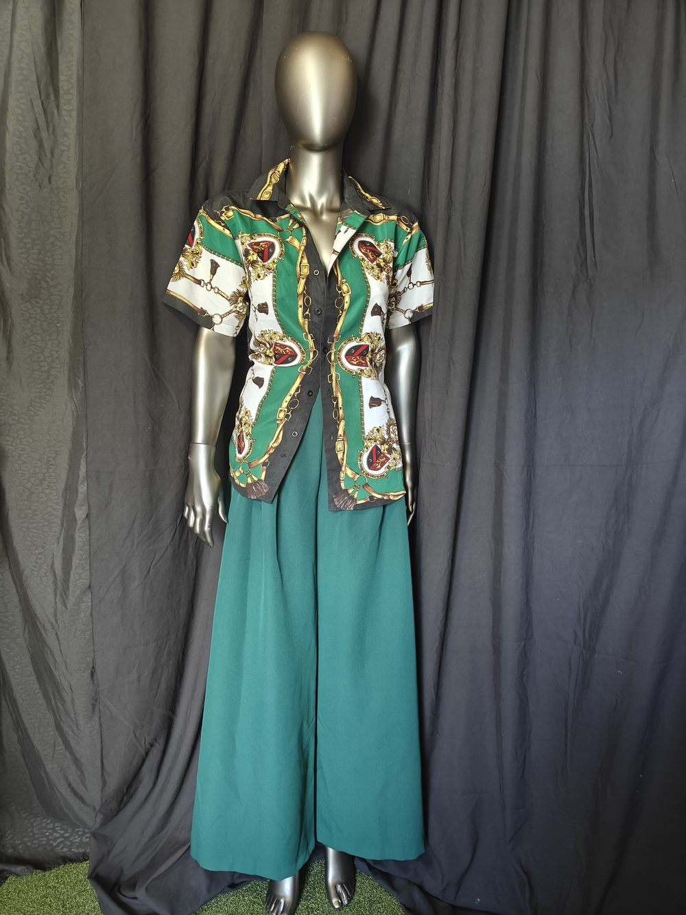 Wide Leg Pants Set
